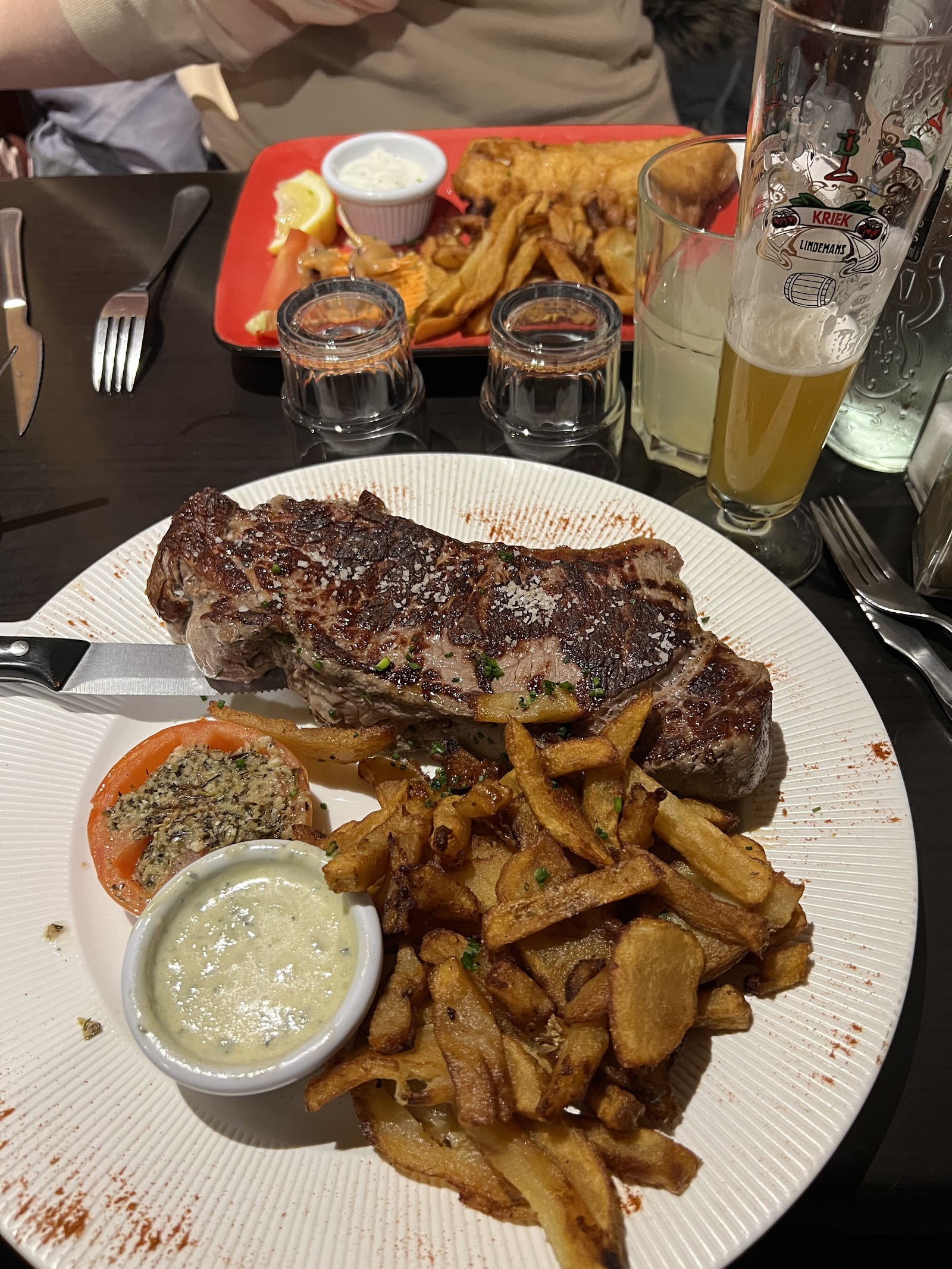 Entrecôte-frites
